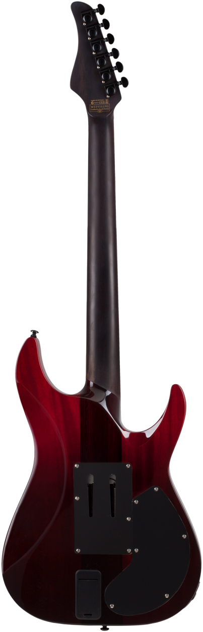 SCHECTER Electric Guitar, Reaper 6 Elite FR S, Blood Burst, Lefthand