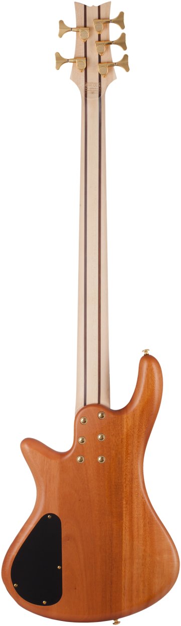 SCHECTER Electric Bass Guitar, Stiletto Custom-5, Natural Satin