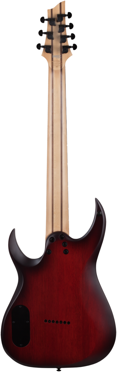 SCHECTER Electric Guitar, Sunset-7 Extreme, Scarlet Burst