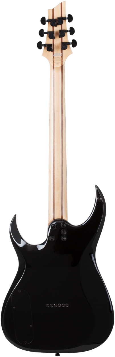 SCHECTER Electric Guitar, Sunset-6 Triad, Gloss Black