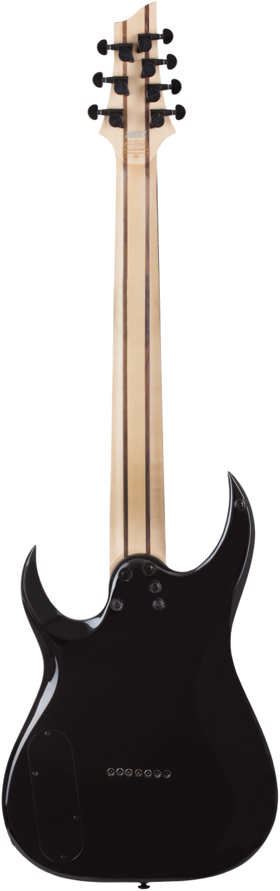 SCHECTER Electric Guitar, Sunset-7 Triad, Gloss Black