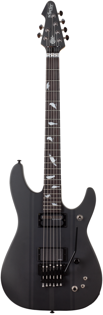SCHECTER E-Gitarre, Signature DJ Ashba, Carbon Grey