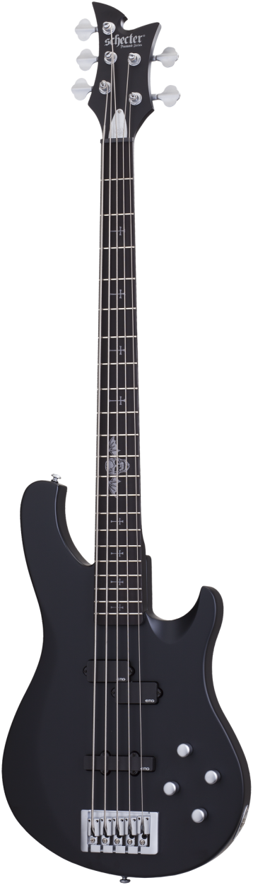 SCHECTER Bassgitarre, Signature Johnny Christ-5, Satin Black