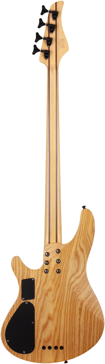 SCHECTER Electric Bass Guitar, Reaper-4, Natural Satin