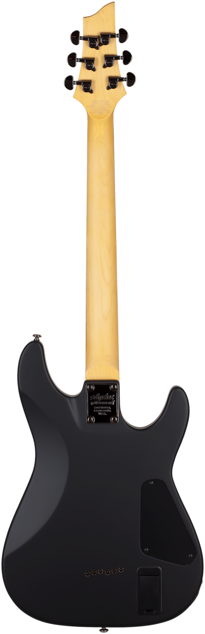 SCHECTER Electric Guitar, Demon 6, Satin Black, Lefthand