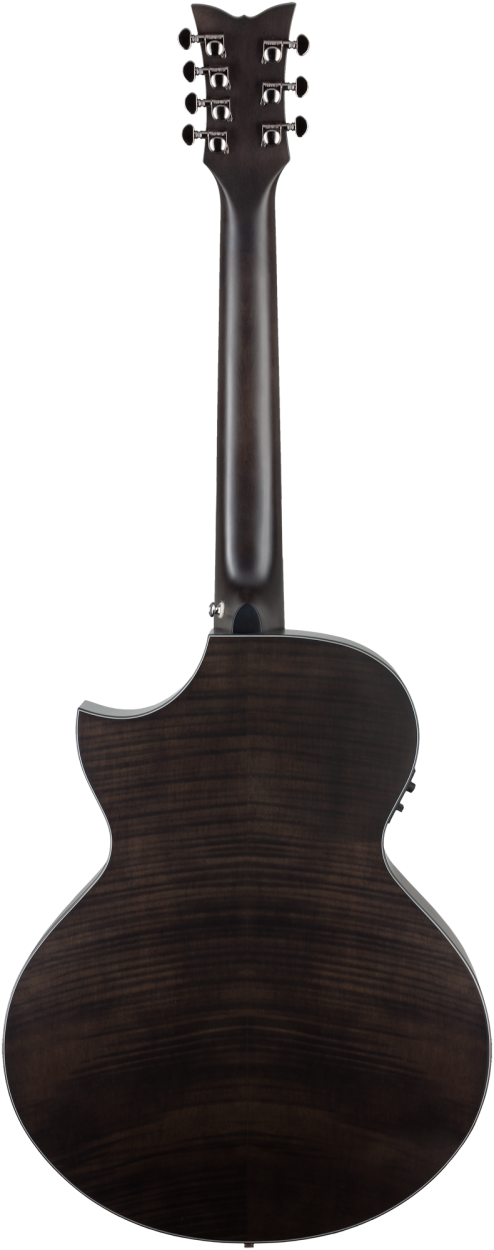 SCHECTER Steel String Guitar, Orleans Stage 7, See-Thru Black Satin