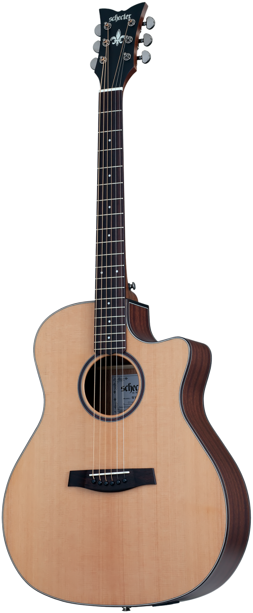 SCHECTER Steel String Guitar, Orleans Studio, Natural Satin