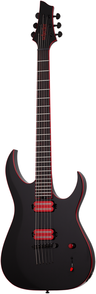 SCHECTER Electric Guitar, Sunset-6, Red Dawn