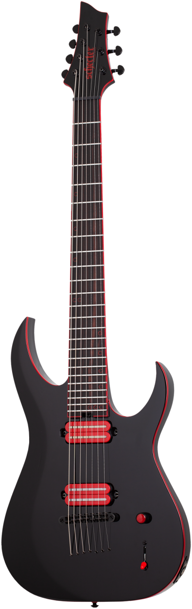 SCHECTER Electric Guitar, Sunset-7, Red Dawn