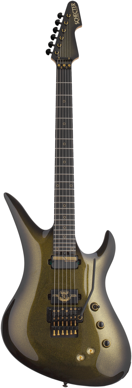 SCHECTER Avenger FR S 50th Anniversary, Gold Burst