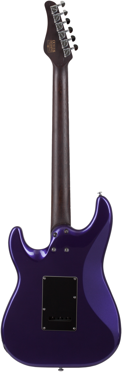 SCHECTER Electric Guitar, MV-6, Metallic Purple