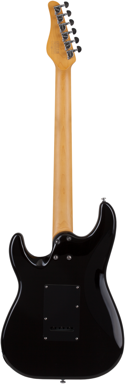 SCHECTER Electric Guitar, MV-6, Gloss Black
