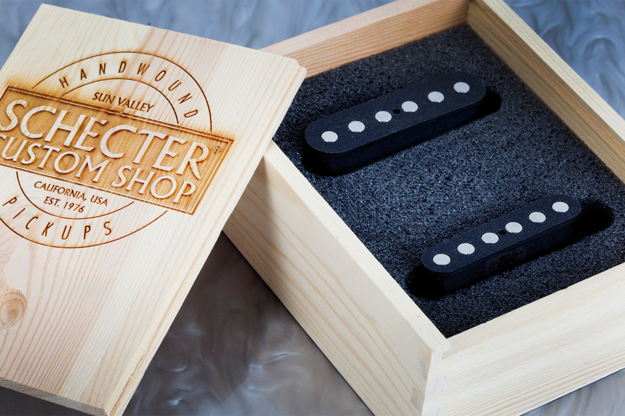 SCHECTER Pickup, MonsterTone PT Bridge, Black