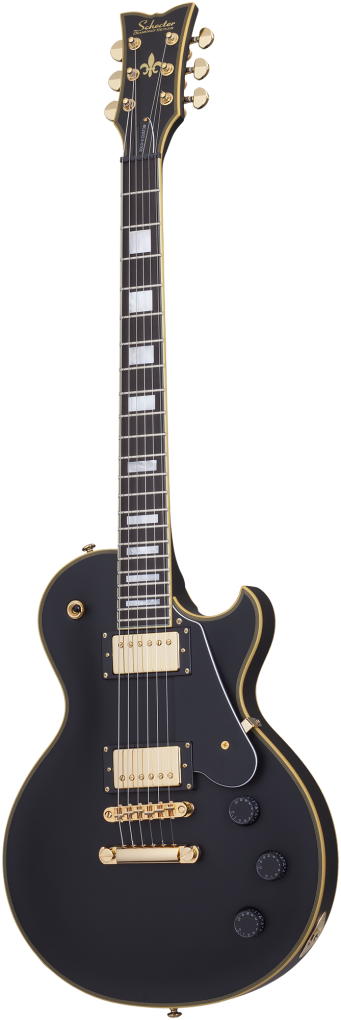 SCHECTER E-Gitarre, Solo-II Custom, Aged Black Satin