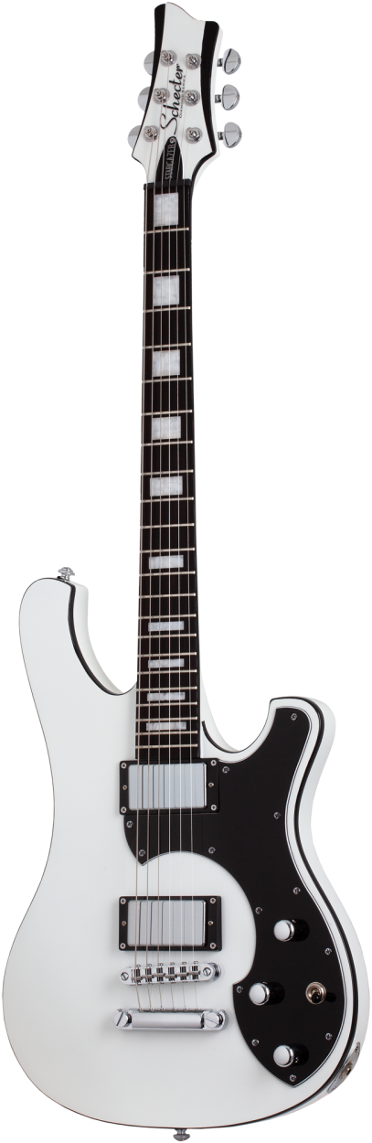SCHECTER Electric Guitar, Stargazer-6, Gloss White