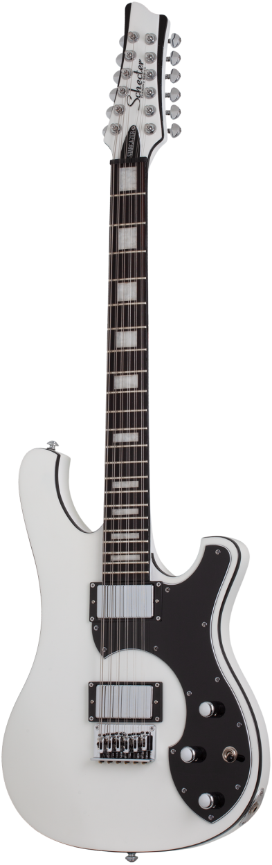 SCHECTER Electric Guitar, Stargazer-12, Gloss White