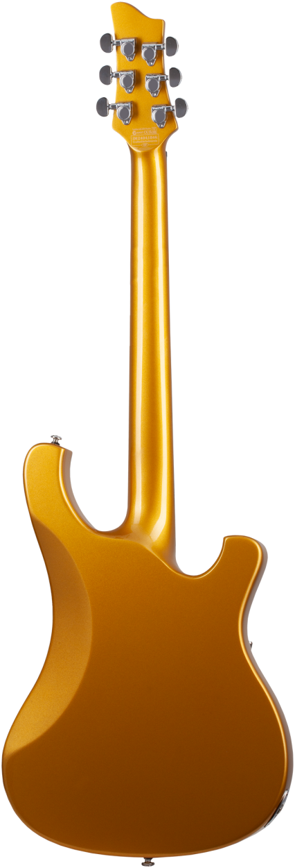 SCHECTER Electric Guitar, Stargazer-6 Vibrato, Metallic Gold, Lefthand
