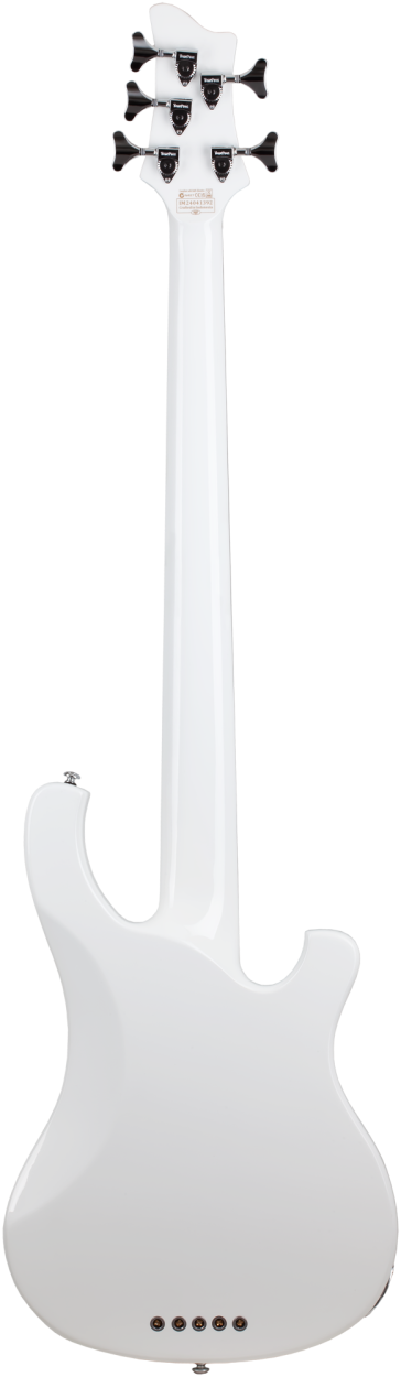 SCHECTER Electric Bass Guitar, Stargazer-5, Gloss White, Lefthand
