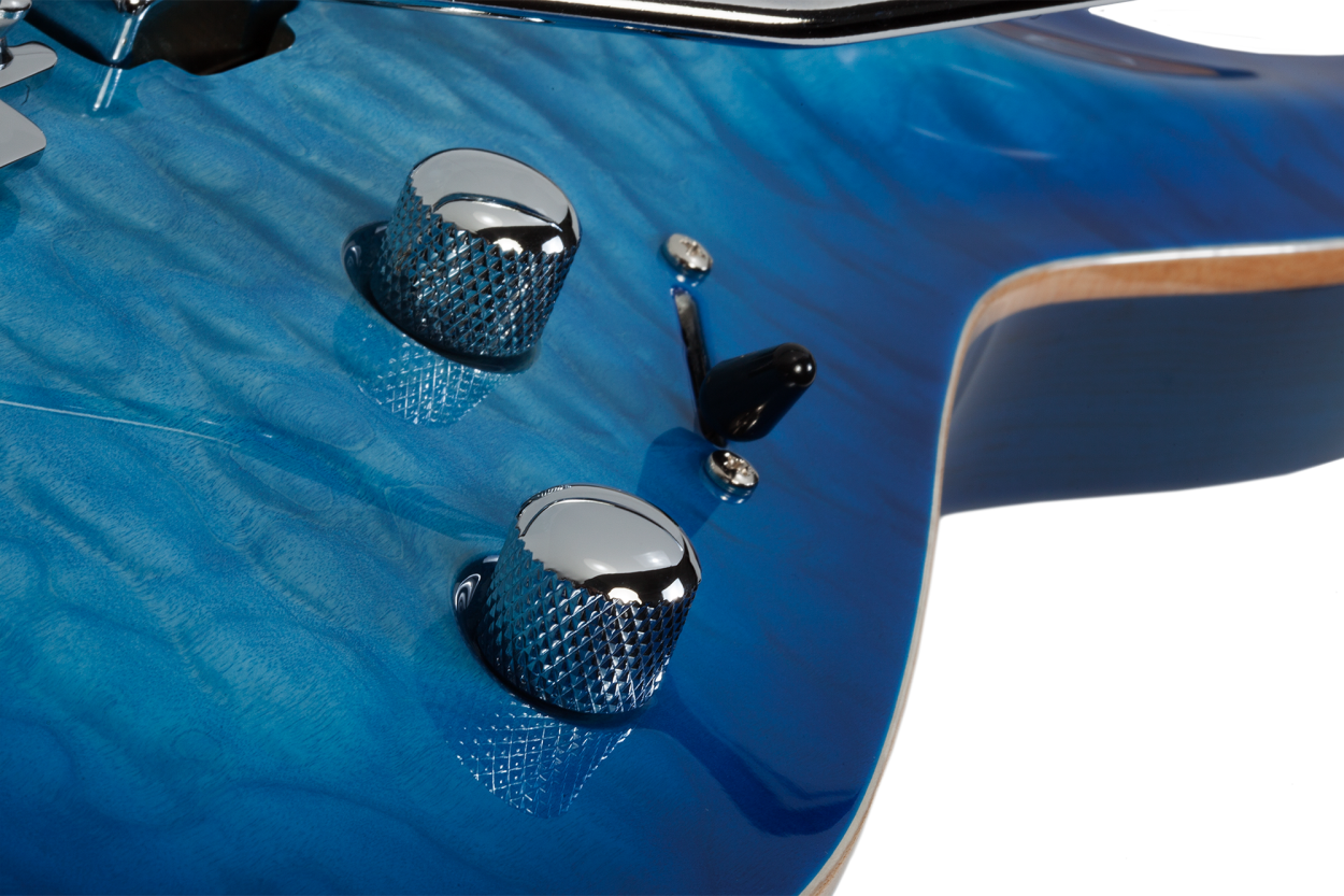 SCHECTER E-Gitarre, California Classic, Trans Sky Burst