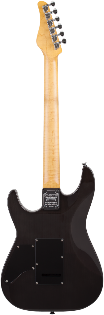 SCHECTER E-Gitarre, California Classic, Charcoal Burst