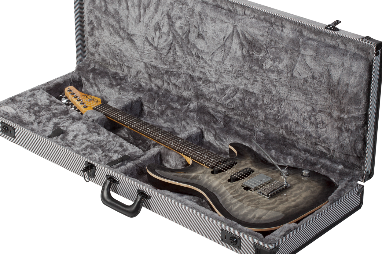 SCHECTER E-Gitarre, California Classic, Charcoal Burst
