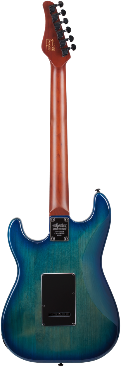 SCHECTER Electric Guitar, TRAD Pro, Trans Blue Burst