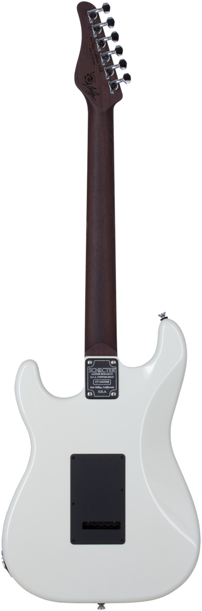 SCHECTER E-Gitarre, USA Custom Nick Johnston Traditional, Atomic Snow