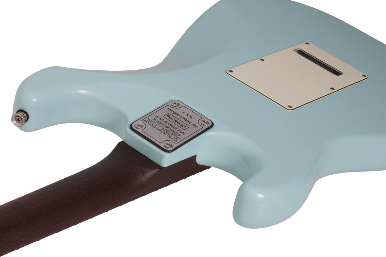 SCHECTER E-Gitarre, USA Custom Nick Johnston Traditional Wembley, Atomic Frost