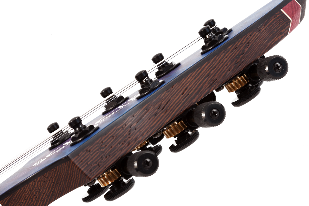SCHECTER E-Gitarre, USA Custom Merrow KM-7 MKIII Pro, Blue Crimson