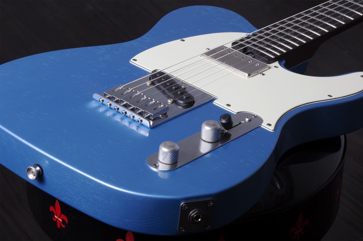 SCHECTER E-Gitarre, USA Custom Nick Johnston PT Wembley, Atomic Sapphire
