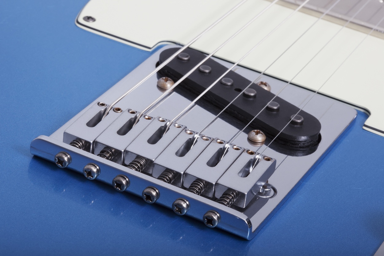 SCHECTER E-Gitarre, USA Custom Nick Johnston PT Wembley, Atomic Sapphire