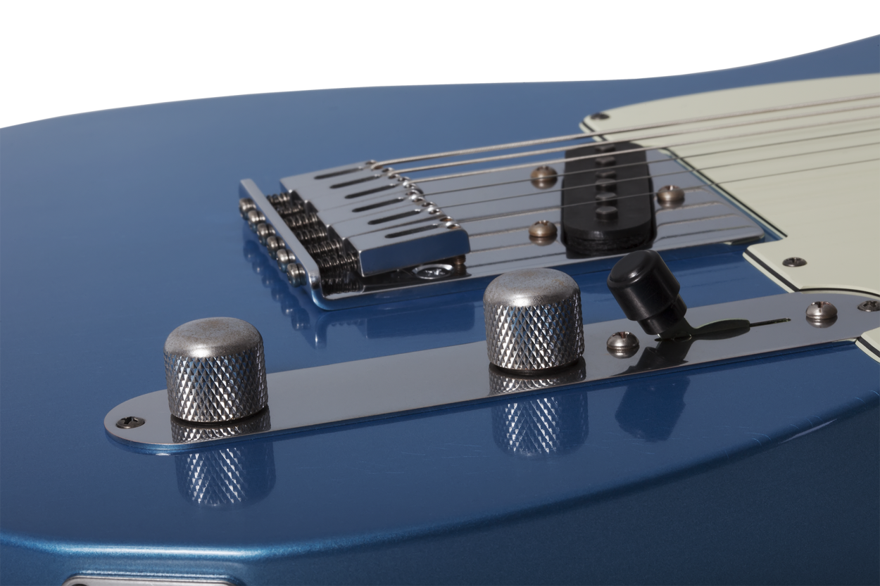 SCHECTER E-Gitarre, USA Custom Nick Johnston PT Wembley, Atomic Sapphire