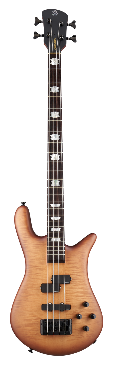 SPECTOR Bass Guitar, Euro LX, 4-String, active, Natural Sunburst Matte