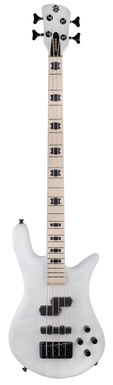 SPECTOR Bass Guitar, Euro4LX Exclusive, 4-String, active, White Stain Matte