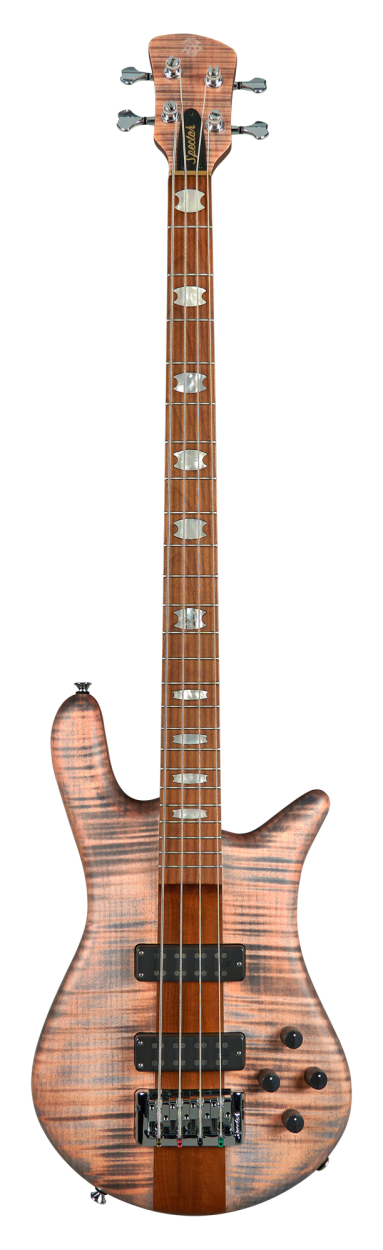 SPECTOR Bassgitarre, Euro4 RST Limited, 4-Saiter, aktiv, Sundown Glow Matte