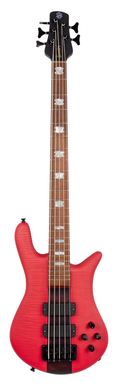 SPECTOR Bass Guitar, Euro 5 Limited, 5-String, Active, Hyper Red Matte