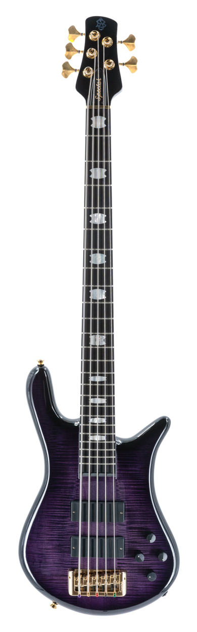 SPECTOR Bassgitarre, EuroLT, 5-Saiter, aktiv, Violet Fade Gloss