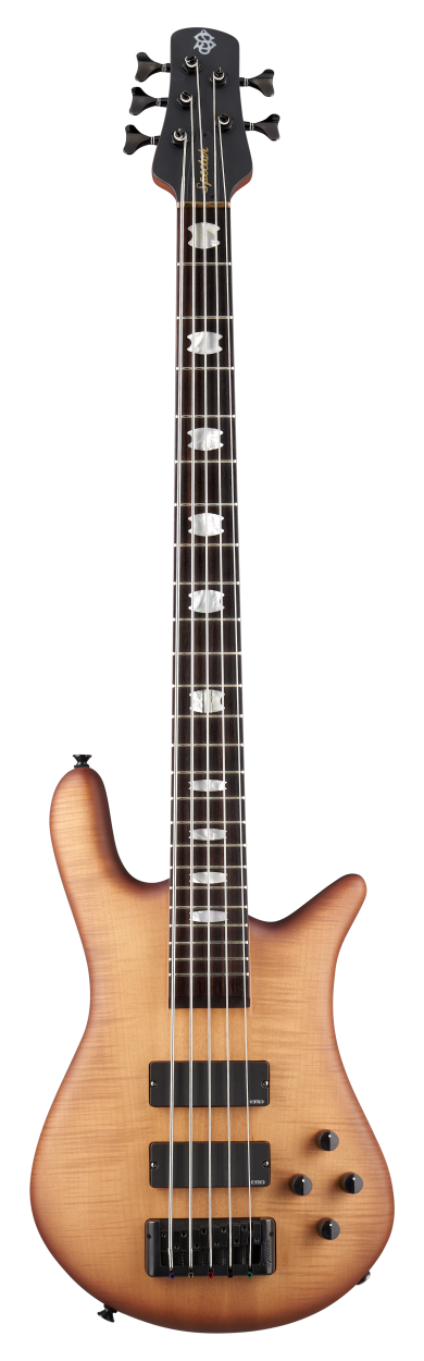 SPECTOR Bass Guitar, Euro LX, 5-String, active, Natural Sunburst Matte