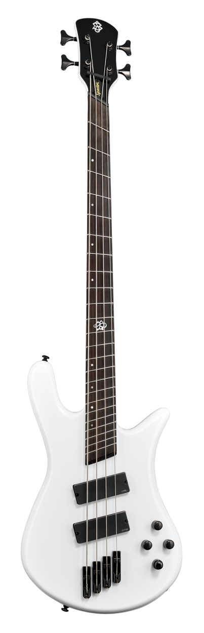 SPECTOR Bass Guitar, NS Dimension HP 4, 4-String, active, White Sparkle Gloss