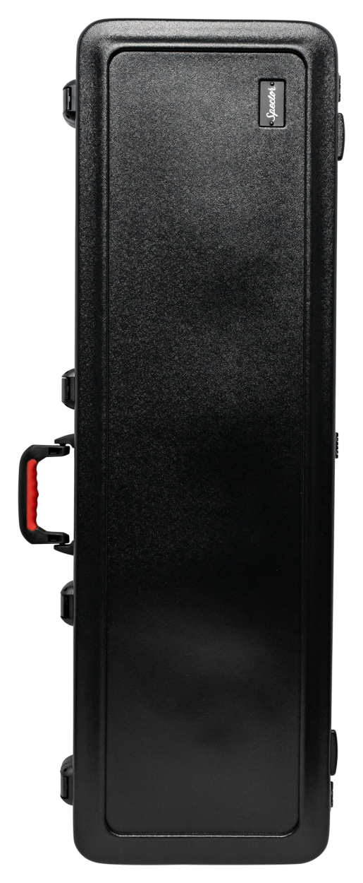 SPECTOR Case, TSA Molded Flight Case for Euro, Legend, NS Black with Logo