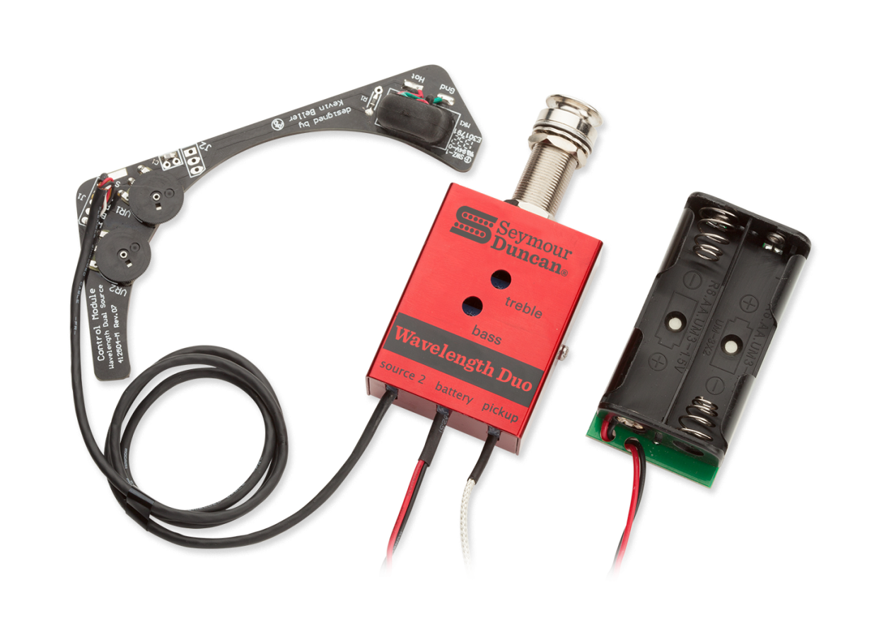 Seymour Duncan Wavelength Duo, Steel - Multi-Source Preamp System