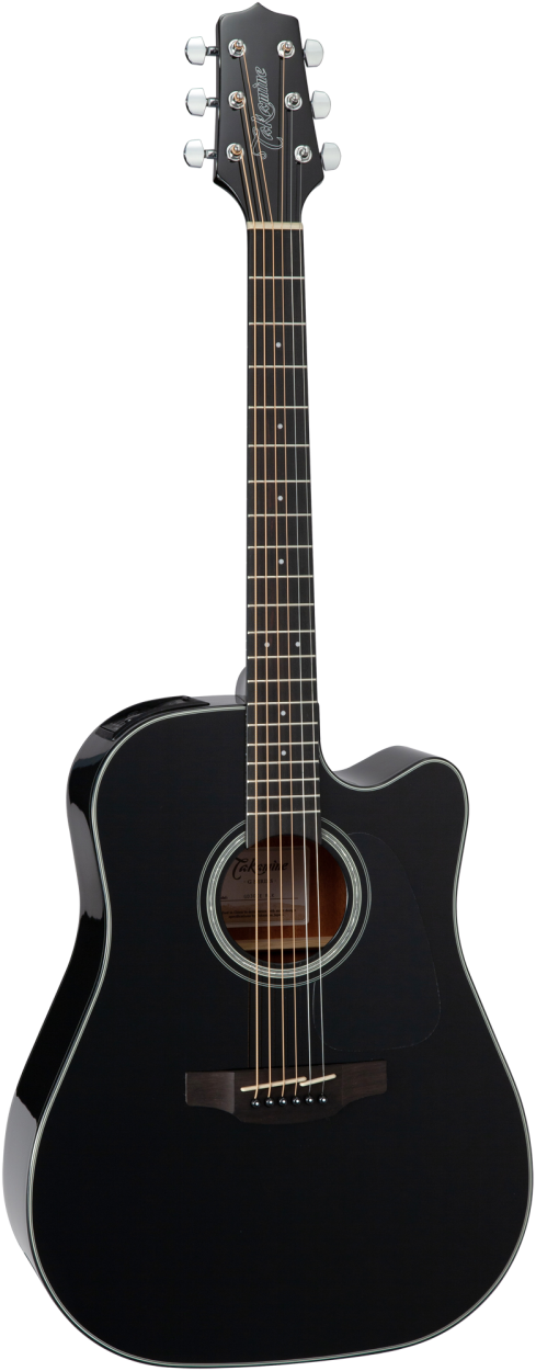 TAKAMINE Westerngitarre, G-Serie, GD30CE BLK, Dreadnought/C