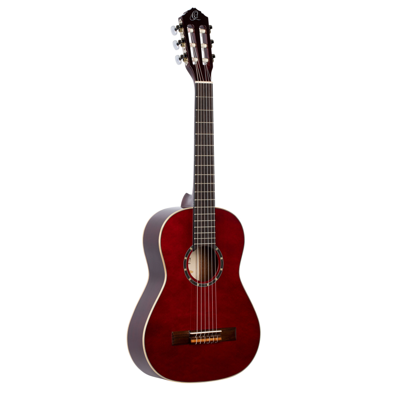 ORTEGA Family Series 1/2 Classical Guitar 6 String - Wine Red + Gigbag R121-1/2WR