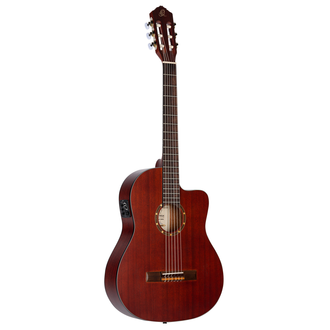 ORTEGA Family Series 4/4 Classical Slim Neck Guitar 6 String - Mahogany Natural + Gig Bag RCE125MMSN