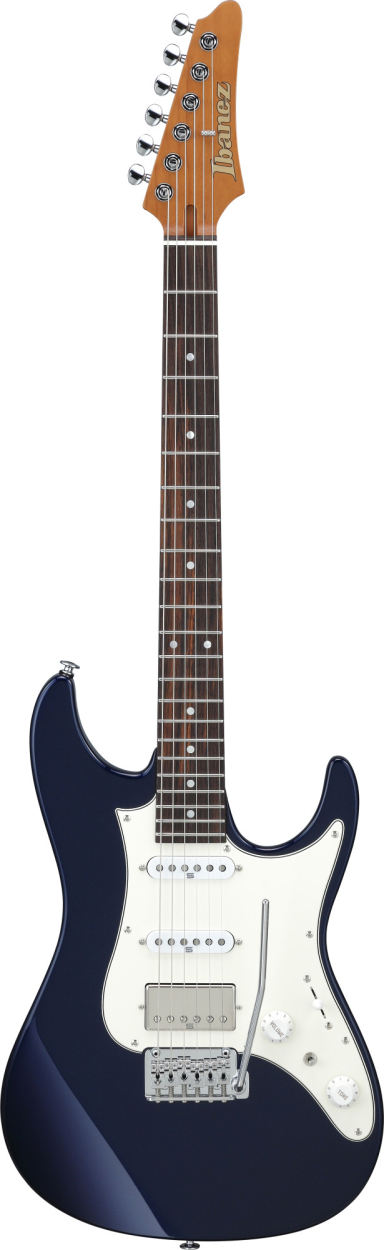 IBANEZ Prestige AZN Electric Guitar 6-String - Dark Tide Blue + Case AZ2204NW-DTB