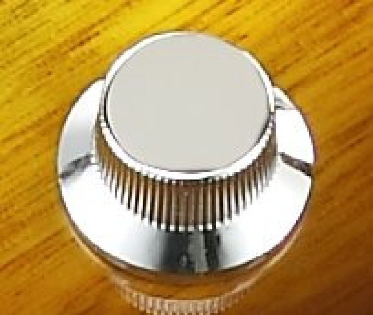 IBANEZ control knob metal snap-on RC320 - chrom 4KB1MA0006