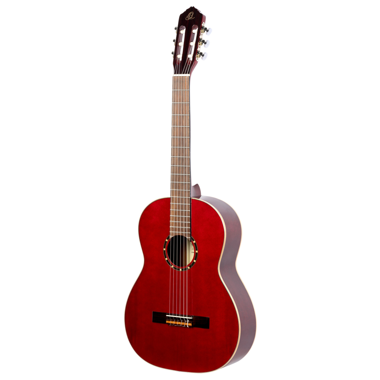 ORTEGA Family Series 4/4 Classical Guitar 6 String Lefty - Wine Red + Gigbag R121LWR