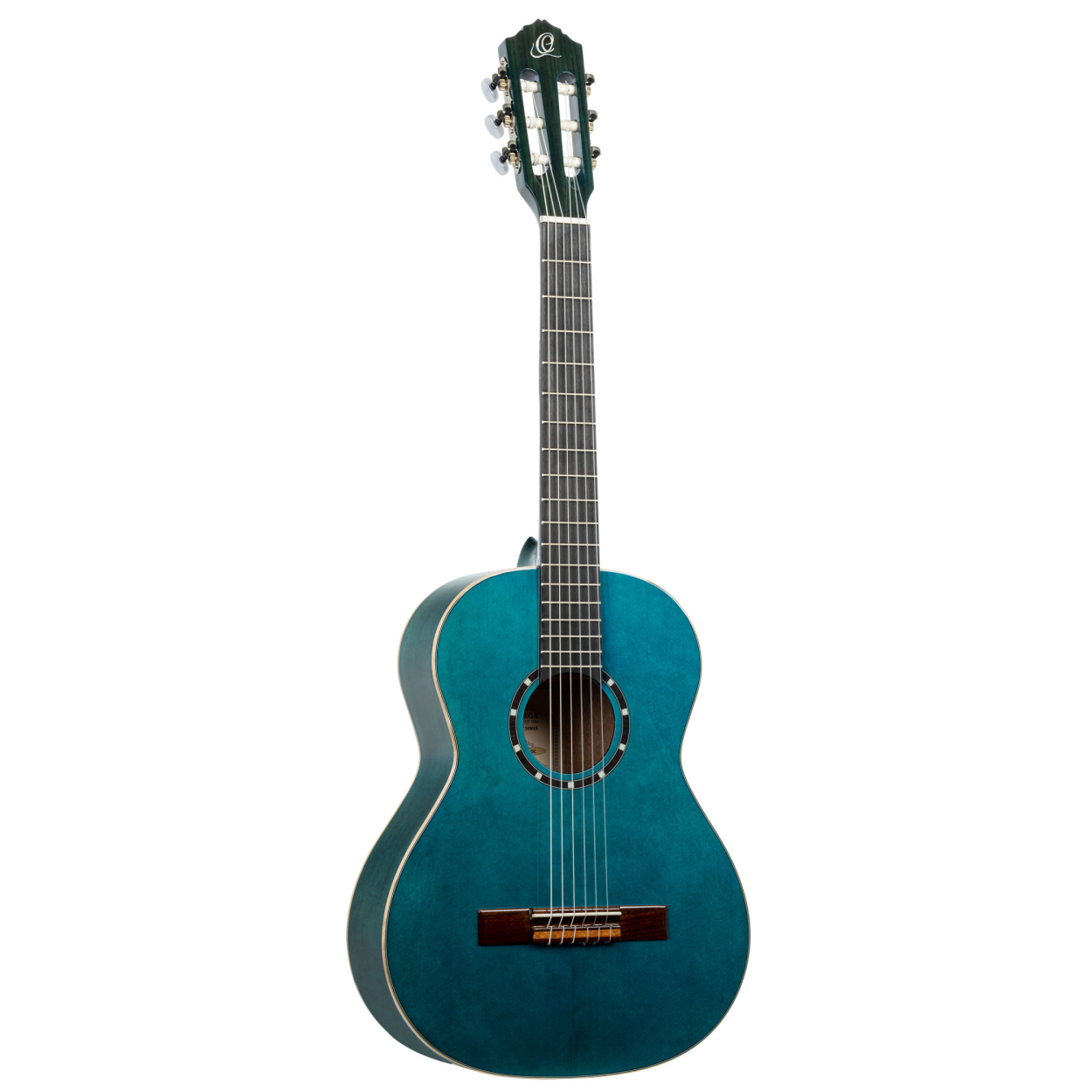 ORTEGA Family Series 3/4 Classical Guitar 6 String - Ocean Blue + Gigbag R121-3/4OC
