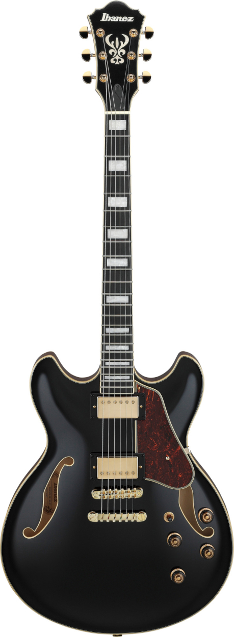 IBANEZ Artcore Expressionist AS Hollow Body Guitar 6-String - Black AS93BC-BK