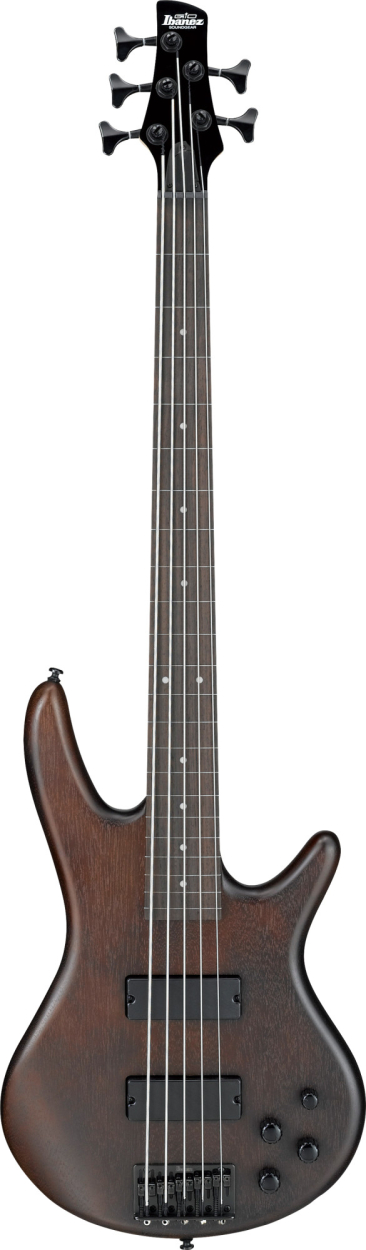 IBANEZ GIO SR Electric Bass 5-String - Walnut Flat GSR205B-WNF